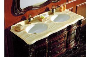 落地浴室柜组合洗手洗脸盆柜卫浴现代新中式实木卫生间洗漱台