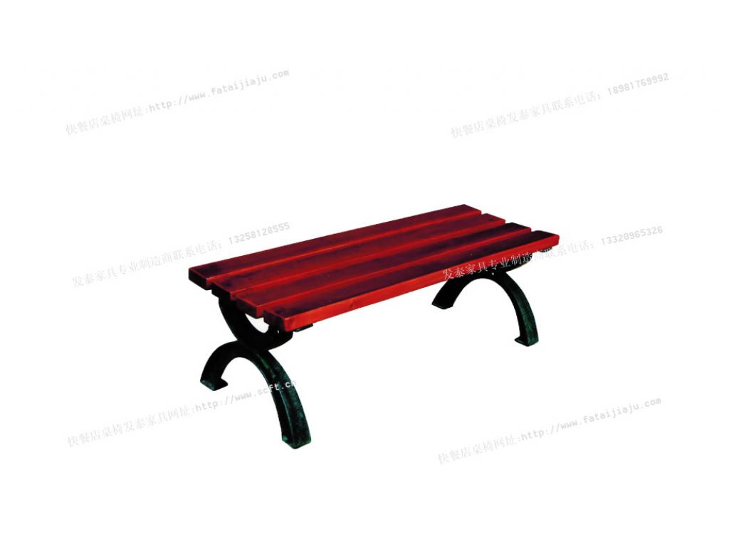  铸铁公园椅 铸铝公园椅 铁艺公园排椅ftpy-022