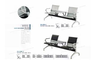 加固新品长凳子休息不锈钢椅靠背不锈钢排椅ftdx-f03-1-dx-f03f-1